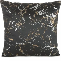 Poszewka DORI 45x45 cm czarna welwet