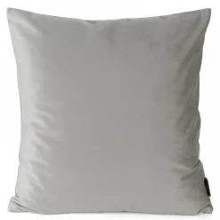 Poszewka ELORA 60x60 cm srebrna velvet