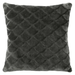 Poszewka MERY 40x40 grafitowa rybia łuska