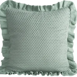 Poszewka MUSLIN 2 siateczka 45x45 cm mięta