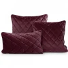 Poszewka VELVET/27 45x45 bordowa