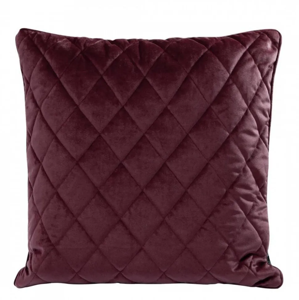 Poszewka VELVET/27 45x45 bordowa