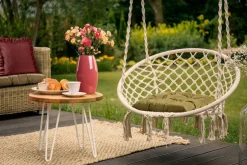 Poszewka VELVET 45x45 falbana ceglany