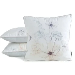 Poszewka VELVET/127 45x45 kwiaty