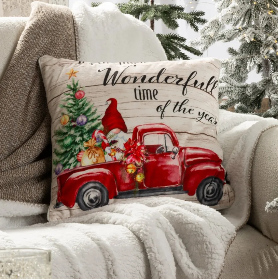 Poszewka świąteczna 123 45x45 auto