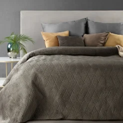 Poszewka ARIEL 1 40x40 cm brązowy velvet * EUROFIRANY B.B. Choczyńscy Sp.J. Discount