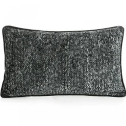 Poszewka BARI 02 30x50 cm stalowy