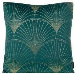 Poszewka BLINK 21 45x45 cm ciemnoturkusowa welwetowa * EUROFIRANY B.B. Choczyńscy Sp.J. Outlet