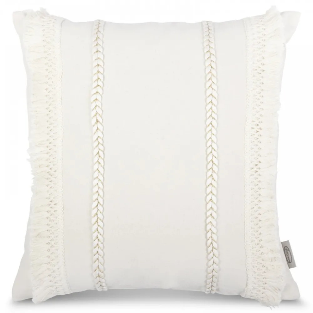 Poszewka BOHO 1 45x45 cm kremowa frędzle * EUROFIRANY B.B. Choczyńscy Sp.J.