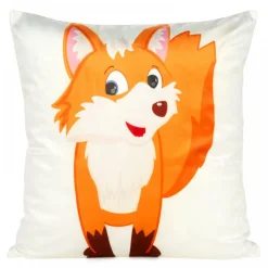Poszewka KIDS9 45x45 cm biała welwet lis * EUROFIRANY B.B. Choczyńscy Sp.J. Sale