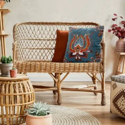 Poszewka LEN/11 45x45 turkus * EUROFIRANY B.B. Choczyńscy Sp.J. Discount