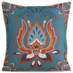 Poszewka LEN/11 45x45 turkus * EUROFIRANY B.B. Choczyńscy Sp.J. Discount