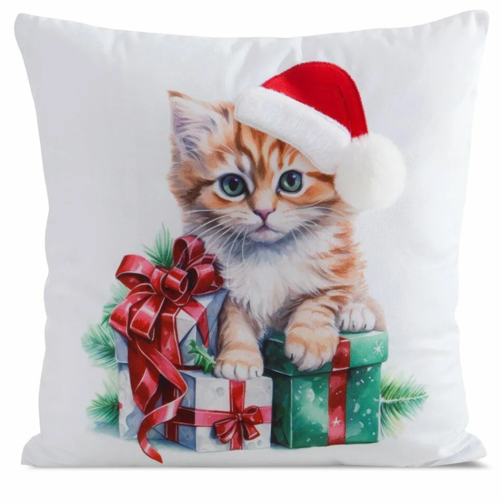Poszewka świąteczna 215 45x45 cm kotek * EUROFIRANY B.B. Choczyńscy Sp.J. Sale