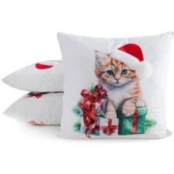 Poszewka świąteczna 215 45x45 cm kotek * EUROFIRANY B.B. Choczyńscy Sp.J. Sale