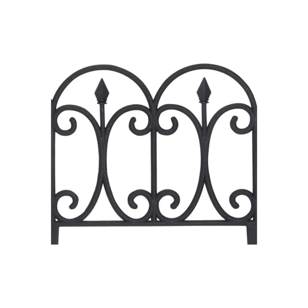 Płotek ogrodowy ażurowy 4 szt 60x30 cm * Progarden Discount
