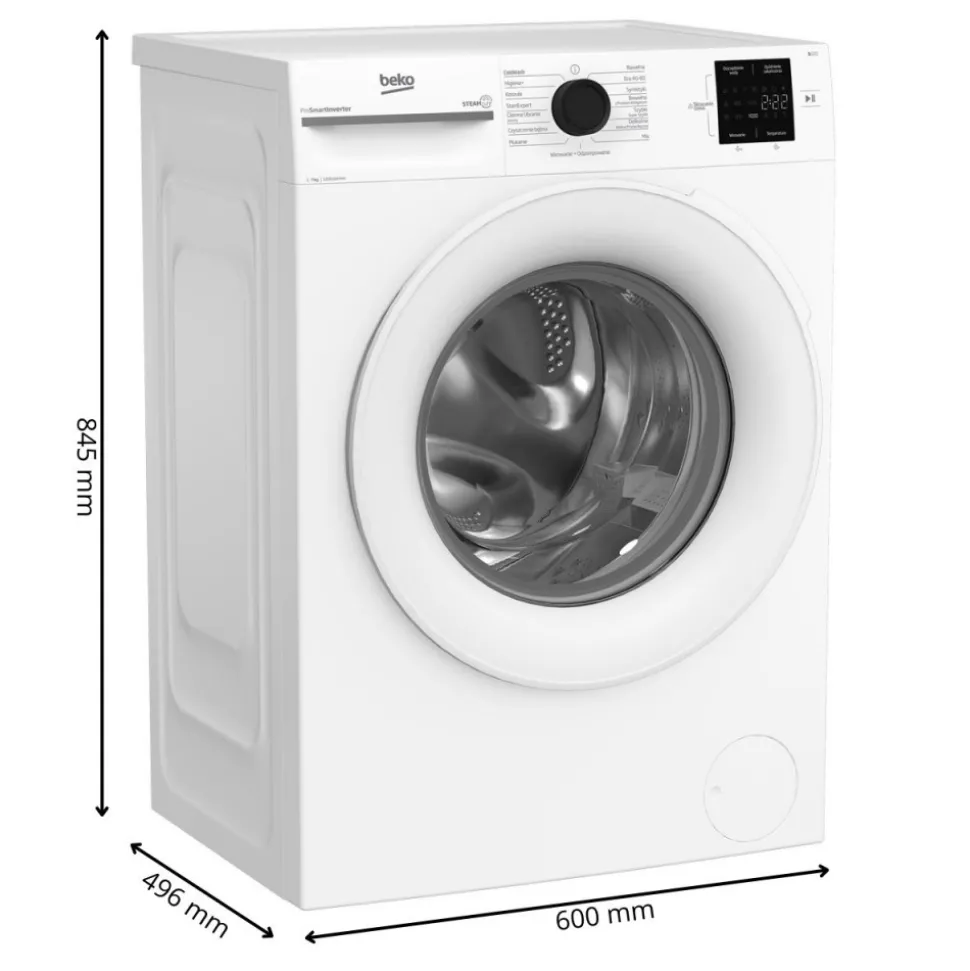 Pralka BEKO BM1WFU37225WW