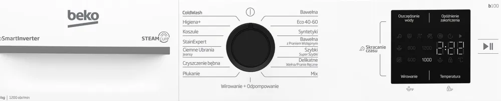 Pralka BM1WFU38225WW * Beko Hot