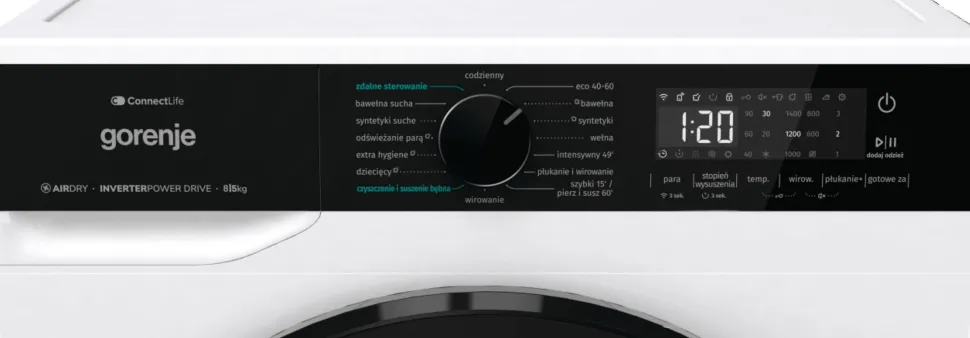 Pralko-suszarka GORENJE WD2PA854ADW/PL
