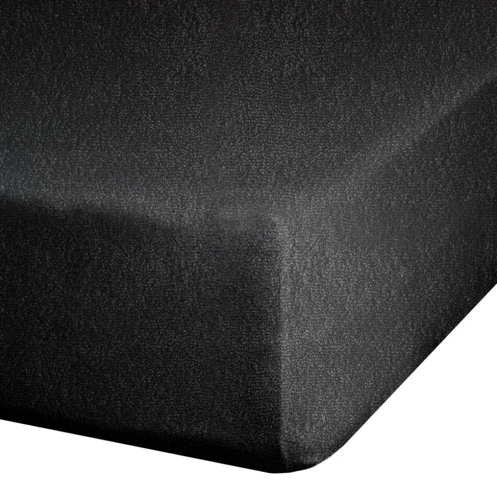 Prześcieradło FROTTE czarne 220x200 x 20cm