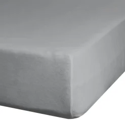 Prześcieradło JERSEY stalowe 90x200+25cm