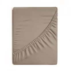 Prześcieradło SOFT beżowe 180x200 +30 cm