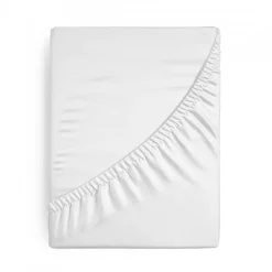 Prześcieradło SOFT białe 220x200 +30 cm