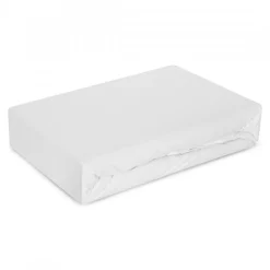Prześcieradło SOFT białe 220x200 +30 cm