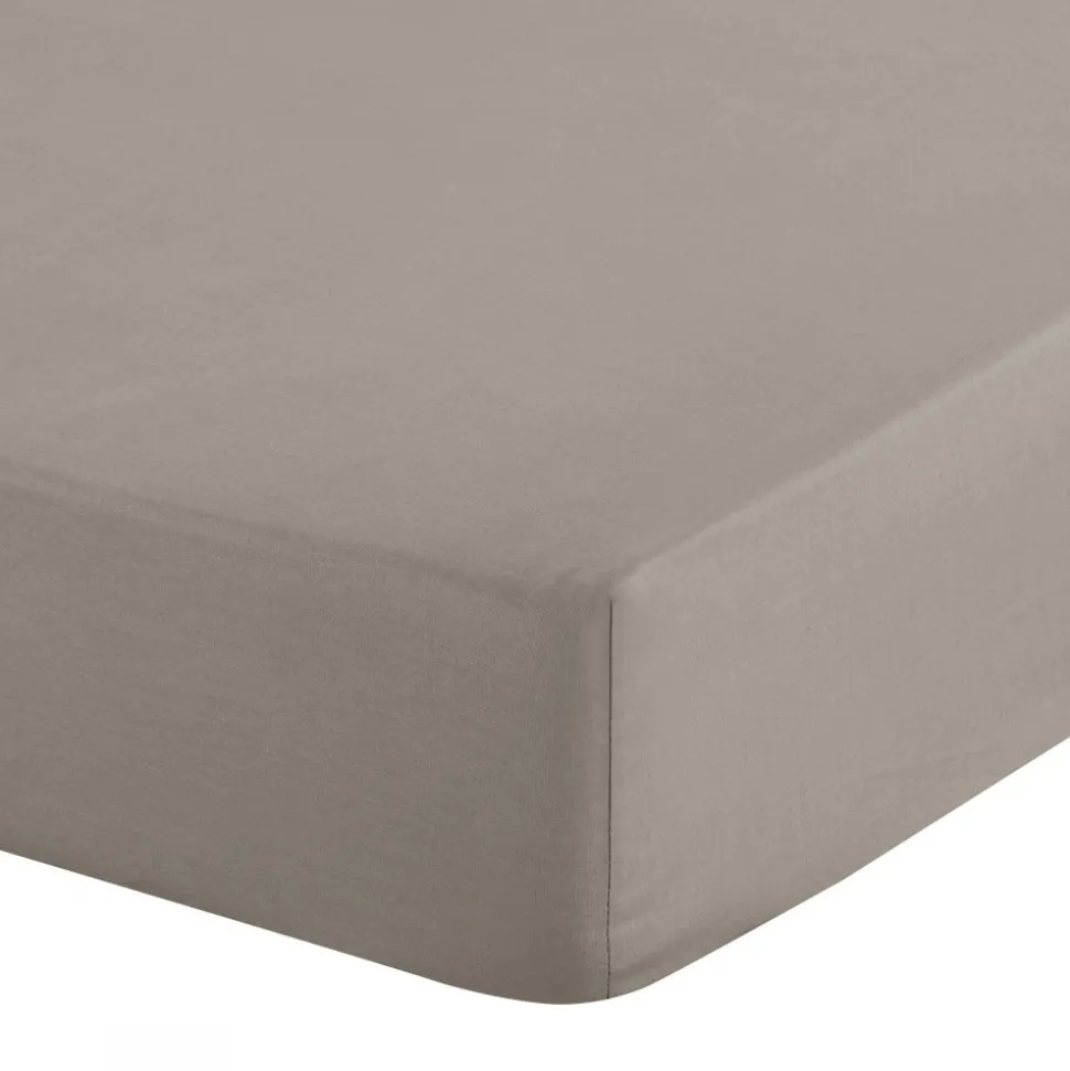 Prześcieradło SOFT srebrne 140x200 +30 cm