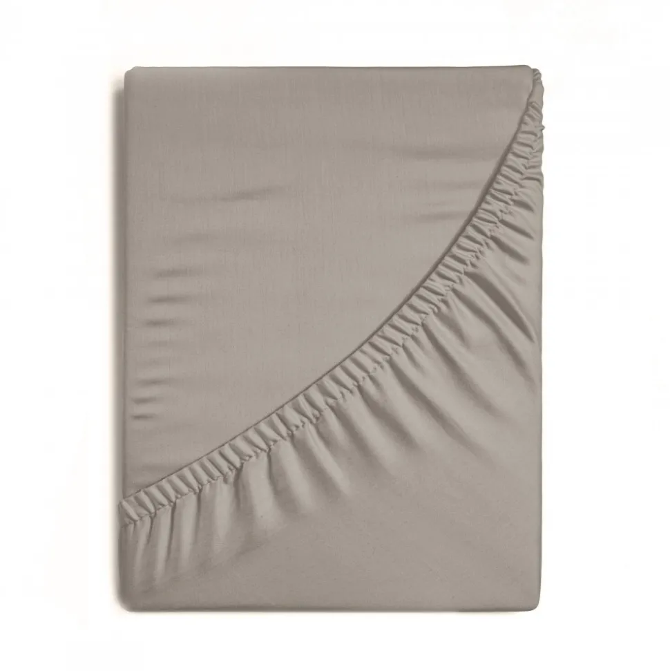 Prześcieradło SOFT srebrne 140x200 +30 cm