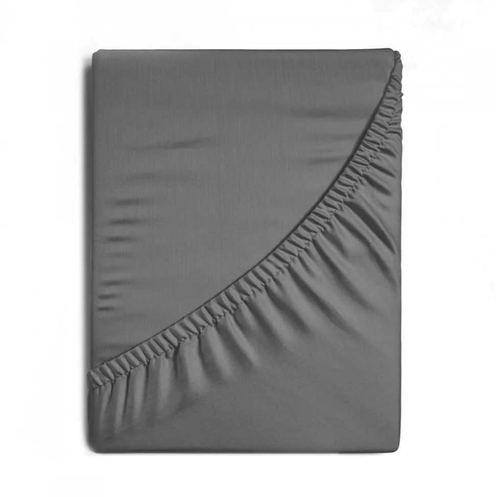 Prześcieradło SOFT stalowe 140x200 +30 cm