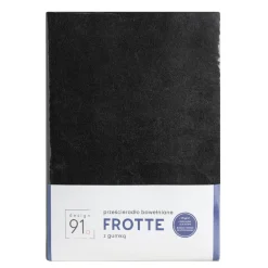 Prześcieradło FROTTE czarne 180x200 x 20cm * EUROFIRANY B.B. Choczyńscy Sp.J.