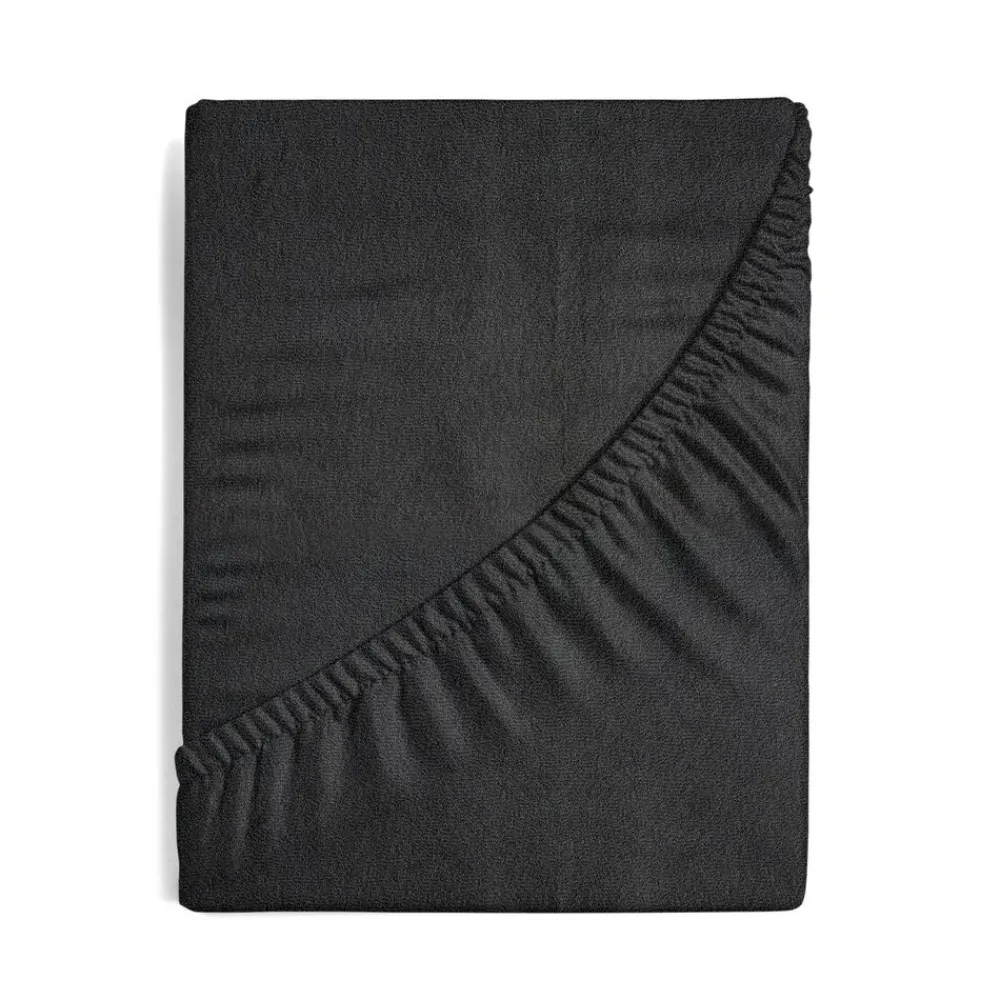Prześcieradło FROTTE czarne 140x200 x 20cm * EUROFIRANY B.B. Choczyńscy Sp.J. Best