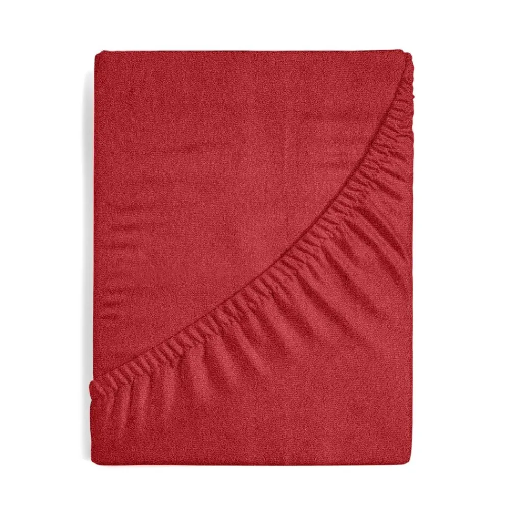 Prześcieradło FROTTE czerwone 140x200 x 20cm * EUROFIRANY B.B. Choczyńscy Sp.J. Hot