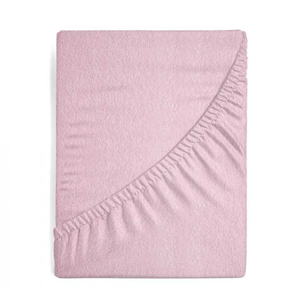 Prześcieradło FROTTE pudrowe 180x200 x 20cm * EUROFIRANY B.B. Choczyńscy Sp.J. Sale