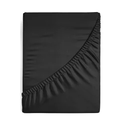 Prześcieradło JERSEY czarne 220x200+30cm * EUROFIRANY B.B. Choczyńscy Sp.J. Outlet