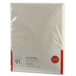 Prześcieradło SOFT kremowe 140x200 +30 cm * EUROFIRANY B.B. Choczyńscy Sp.J. Sale