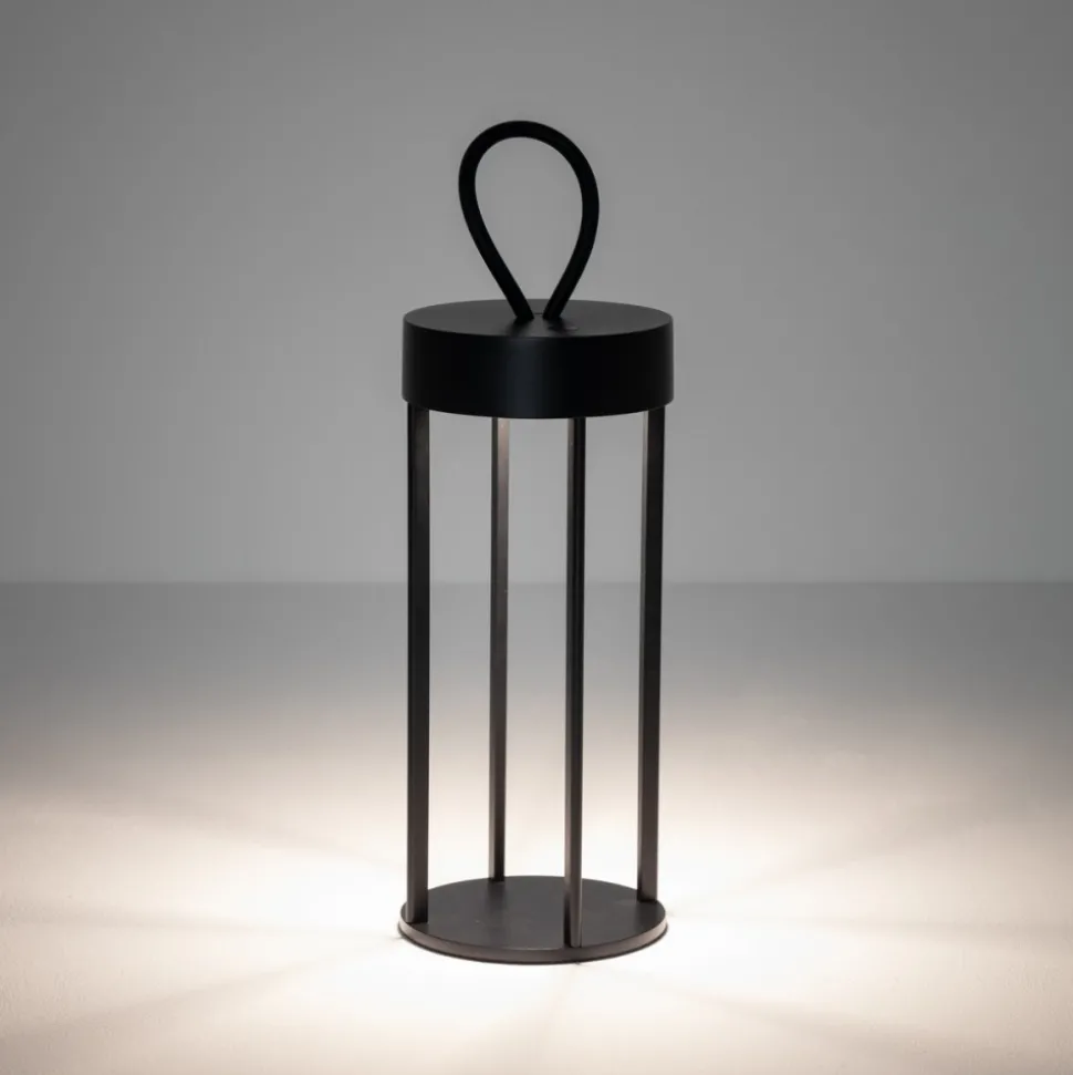 Przenośna lampa ogrodowa NALA LED czarna 4W IP54 2700K