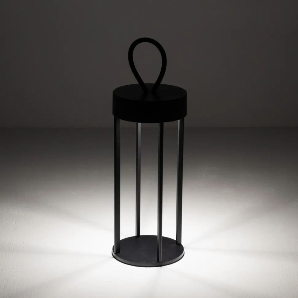 Przenośna lampa ogrodowa NALA LED czarna 4W IP54 2700K