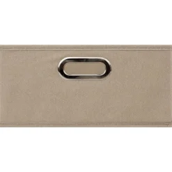 Pudełko do przechowywania beżowe 31 x 15 cm