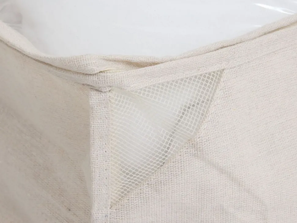 Pudełko tekstylne do przechowywania 100x45 cm Dressy beż