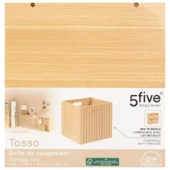 Pudełko do przechowywania Tasso Beige * 5five Simply Smart Online