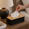 Pudełko na chusteczki Natureo czarne * 5five Simply Smart Hot