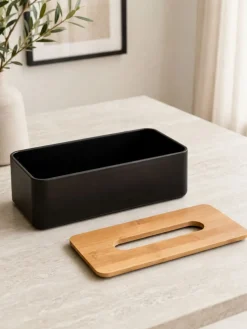 Pudełko na chusteczki Natureo czarne * 5five Simply Smart Hot