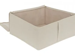 Pudełko tekstylne do przechowywania 44,5x44,5 cm Dressy beż * 5five Simply Smart Outlet