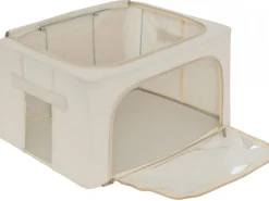 Pudełko tekstylne do przechowywania 50x35 cm Dressy beż * 5five Simply Smart Discount