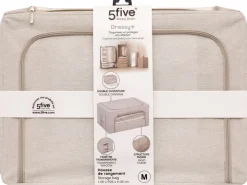 Pudełko tekstylne do przechowywania 50x35 cm Dressy beż * 5five Simply Smart Discount