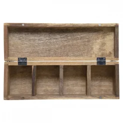 Pudełko z 4 przegródkami Mango Wood * Atmosphera Online