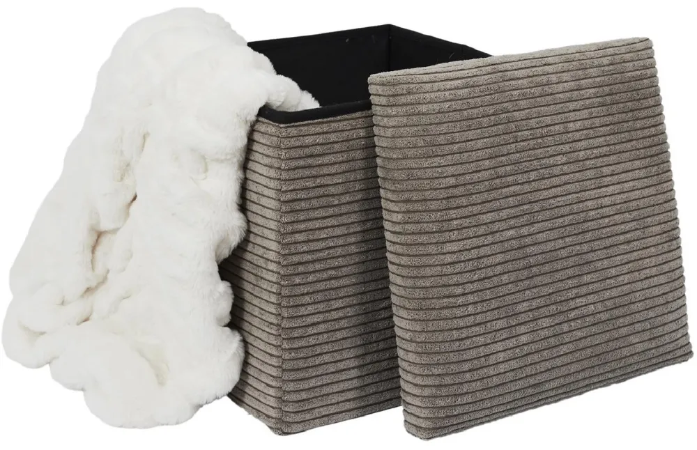 Pufa BOXY do przechowywania taupe * HowHomely Hot