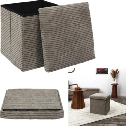 Pufa BOXY do przechowywania taupe * HowHomely Hot