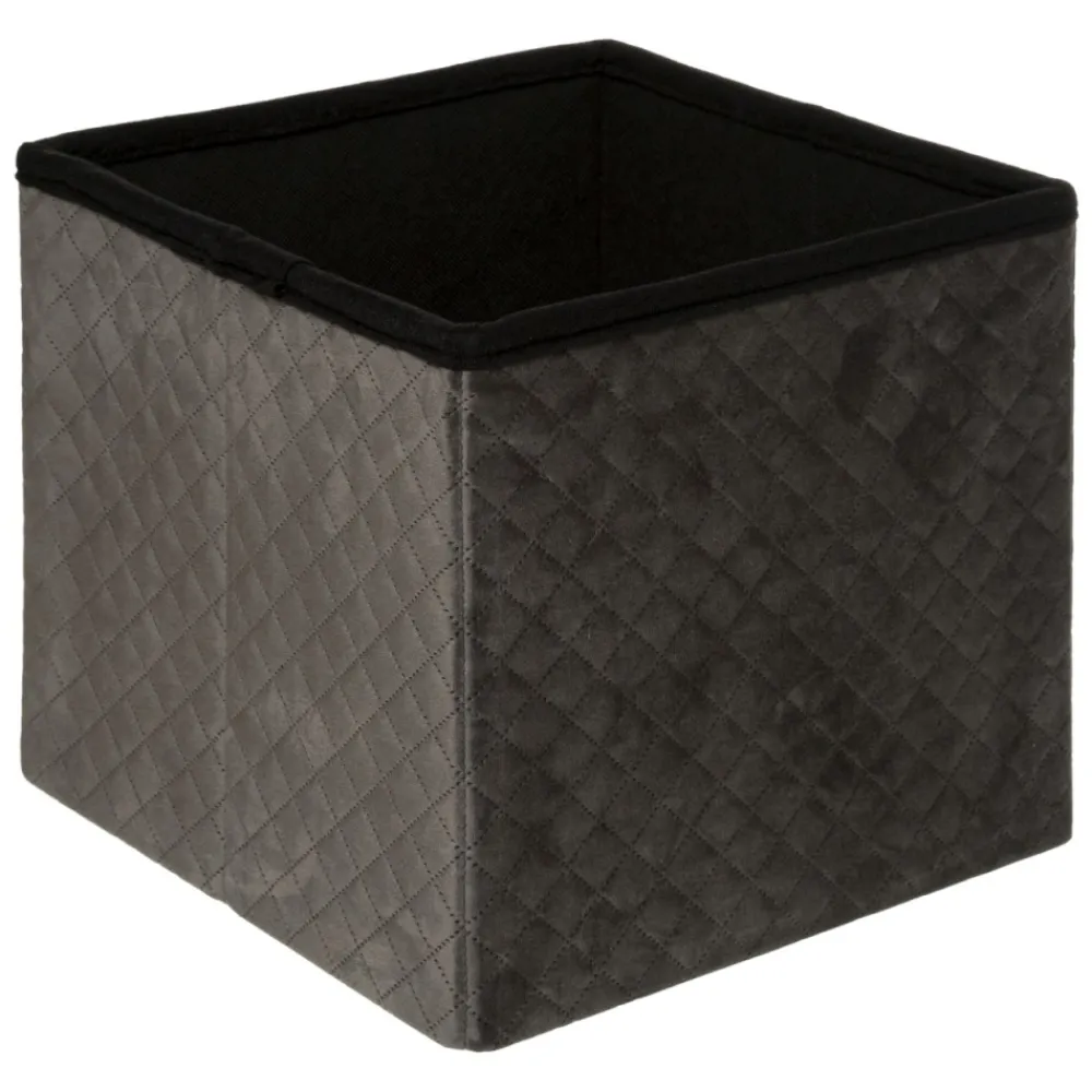 Pufa Luna Velvet Grey 31x31 cm * 5five Simply Smart Outlet
